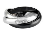 кольцо из черного золота Cartier