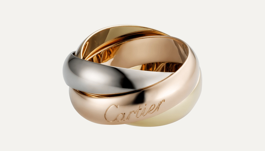 Классическое кольцо Cartier Trinity