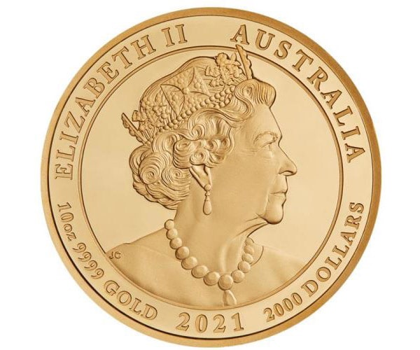 Монета The Jewelled Horse выпущена номиналом 2000 австралийских долларов, а стоимость приобретения составляет 253 636,36 австралийских долларов или 163 088,18 евро