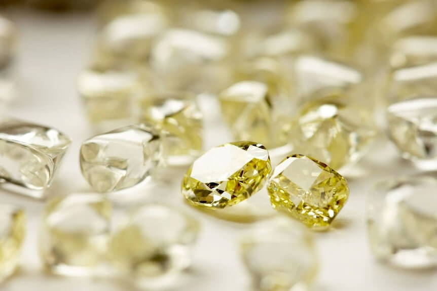 Фантазийные желтые бриллианты Ellendale прославили ювелирные изделия Tiffany & Co.